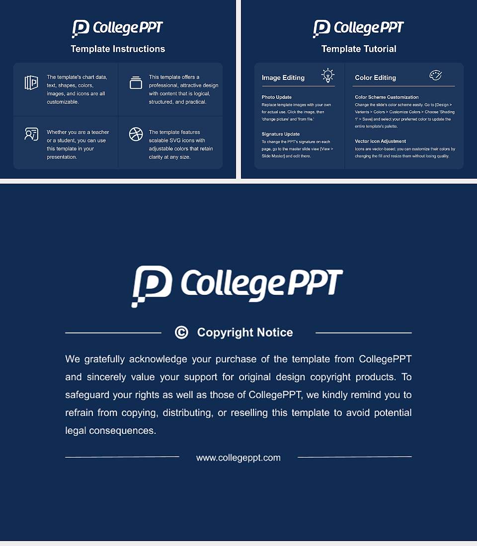 Bluefield State College Academic Presentation/Research Findings Report PPT Template4:3 ratio PPT effect preview image5