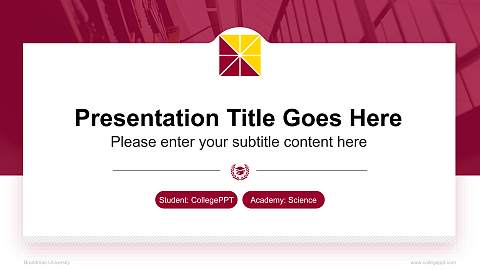 Brandman University National Scholarship Defense PPT Template