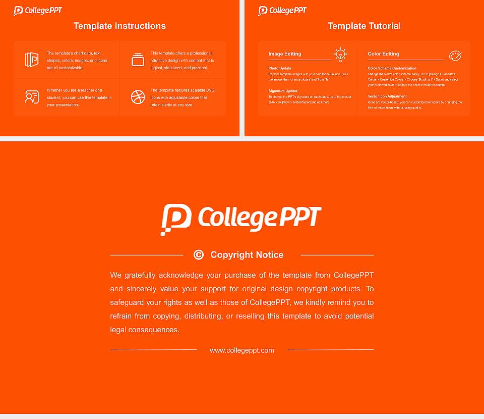 Bowling Green State University-Main Campus Course/Courseware Creation PPT Template16:9 ratio PPT effect preview image5