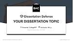 Boston Architectural College Graduation Thesis Defense PPT Template