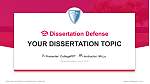 Cambridge College Graduation Thesis Defense PPT Template