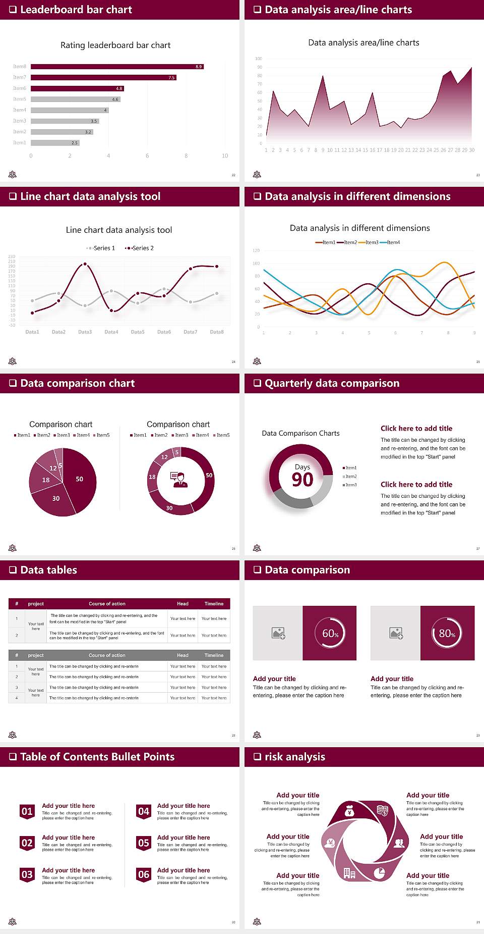 Cairn University General Purpose PPT Template4:3 ratio PPT effect preview image4