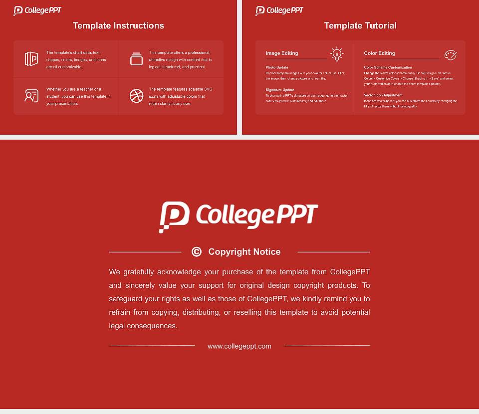 Brite Divinity School Course/Courseware Creation PPT Template16:9 ratio PPT effect preview image5