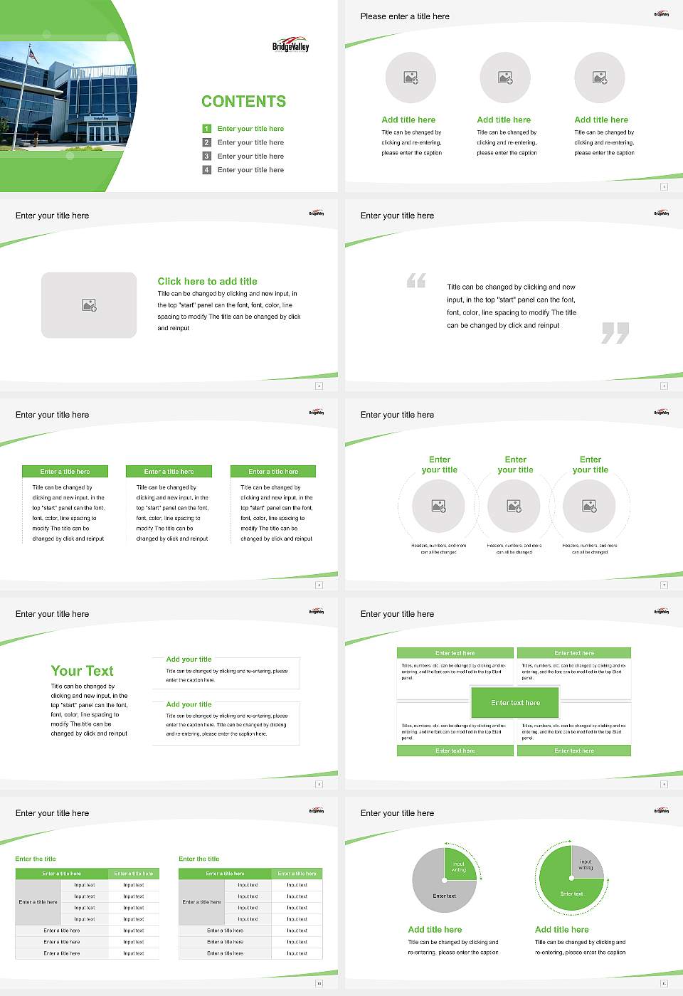 Bridgevalley Community & Technical College Course/Courseware Creation PPT Template16:9 ratio PPT effect preview image2