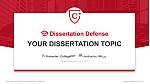 卡佩拉大学论文答辩PPT模板