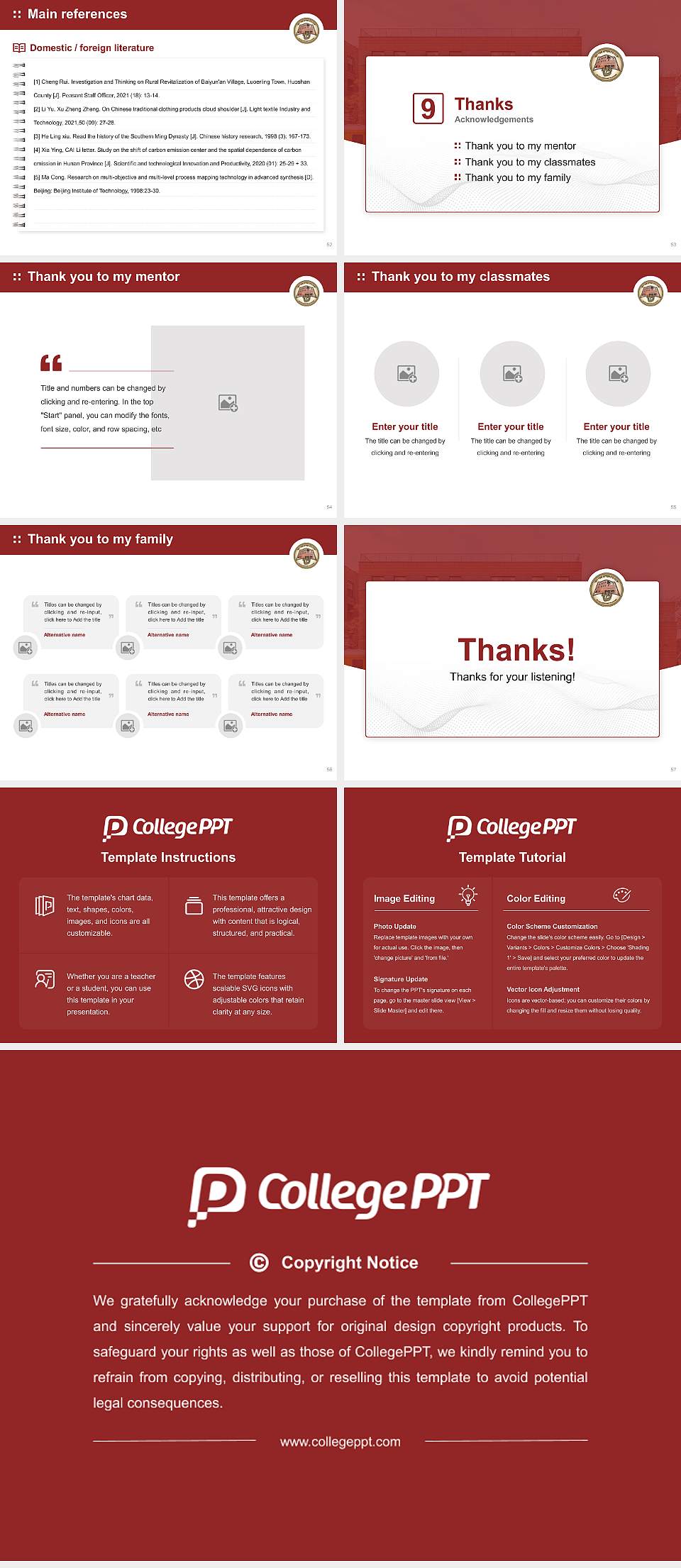 Beth Hamedrash Shaarei Yosher Institute Graduation Thesis Defense PPT Template4:3 ratio PPT effect preview image7