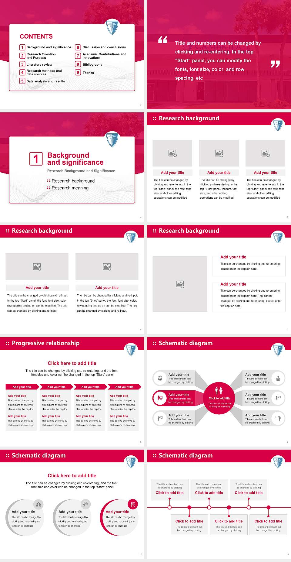 Cambridge College Graduation Thesis Defense PPT Template4:3 ratio PPT effect preview image2