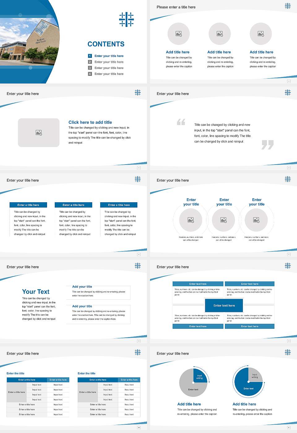 Bethlehem College & Seminary Course/Courseware Creation PPT Template16:9 ratio PPT effect preview image2