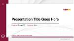 California State University-Dominguez Hills Thesis Proposal/Graduation Defense PPT Template