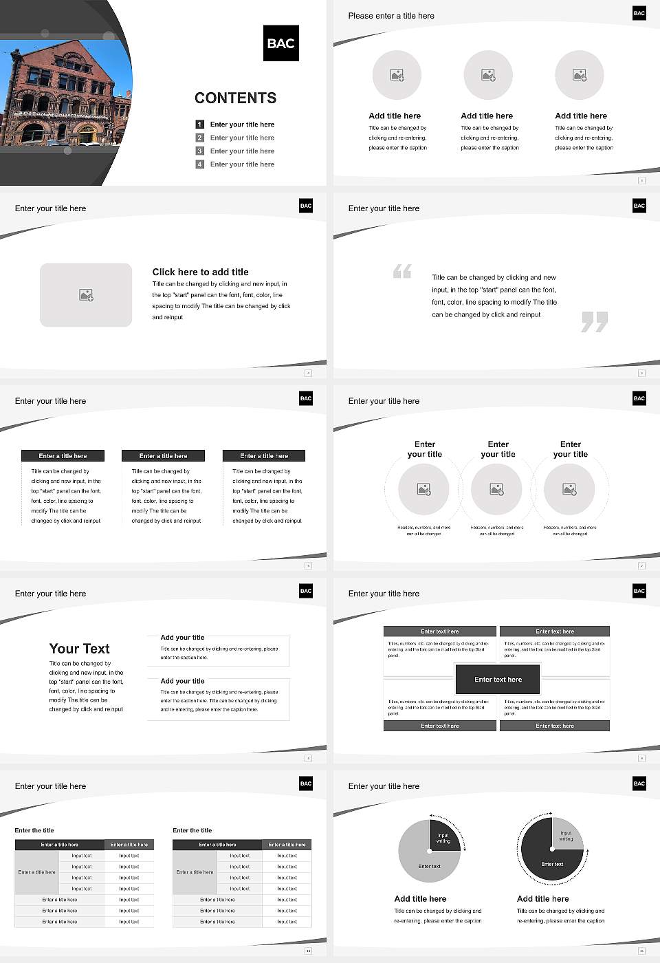 Boston Architectural College Course/Courseware Creation PPT Template16:9 ratio PPT effect preview image2