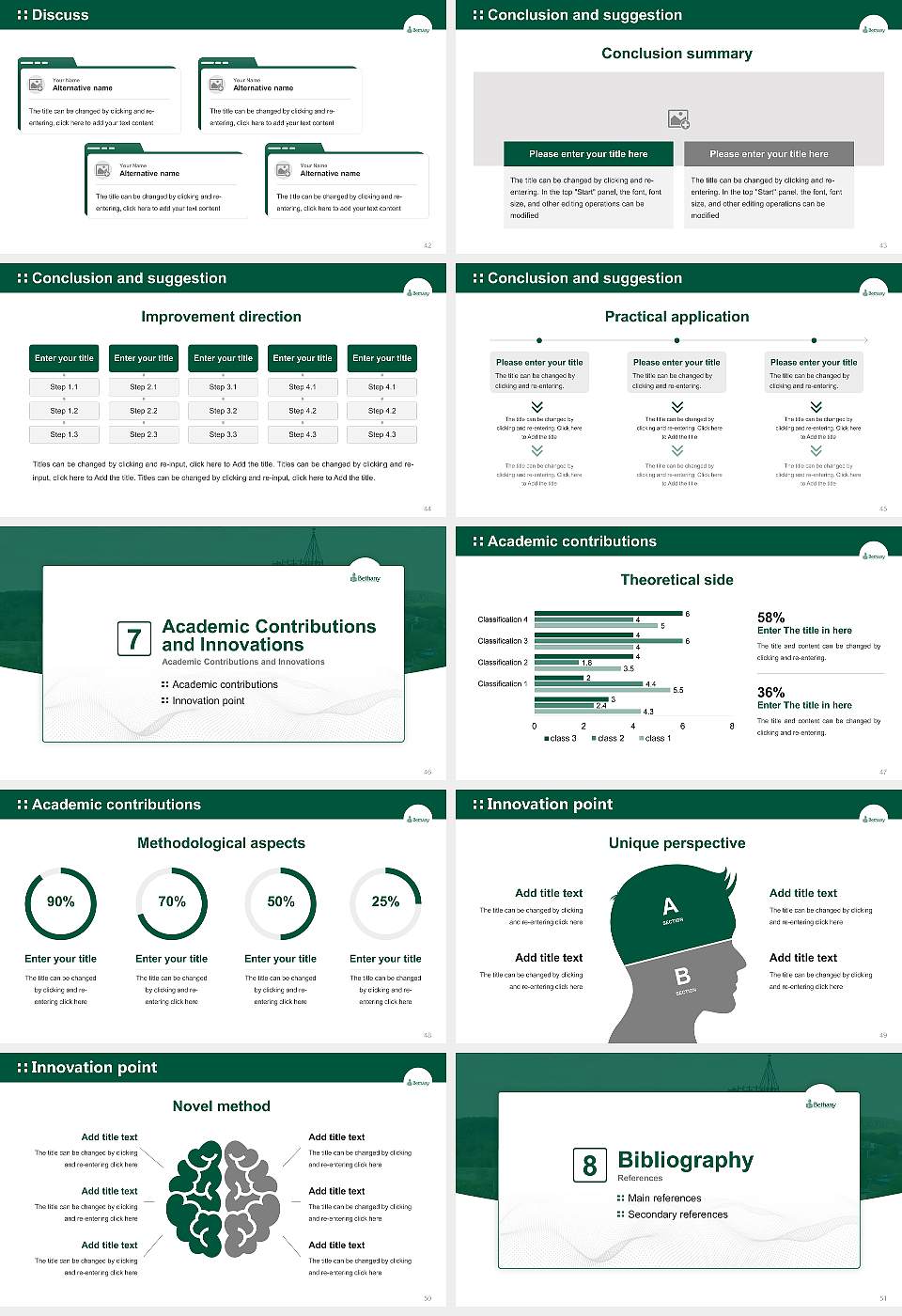Bethany College (West Virginia) Graduation Thesis Defense PPT Template16:9 ratio PPT effect preview image6