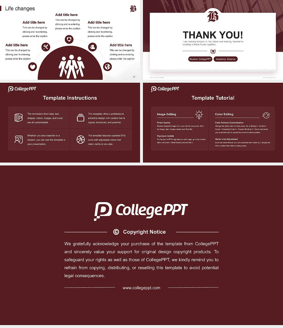 Boston Baptist College National Scholarship Defense PPT Template16:9 ratio PPT effect preview image4