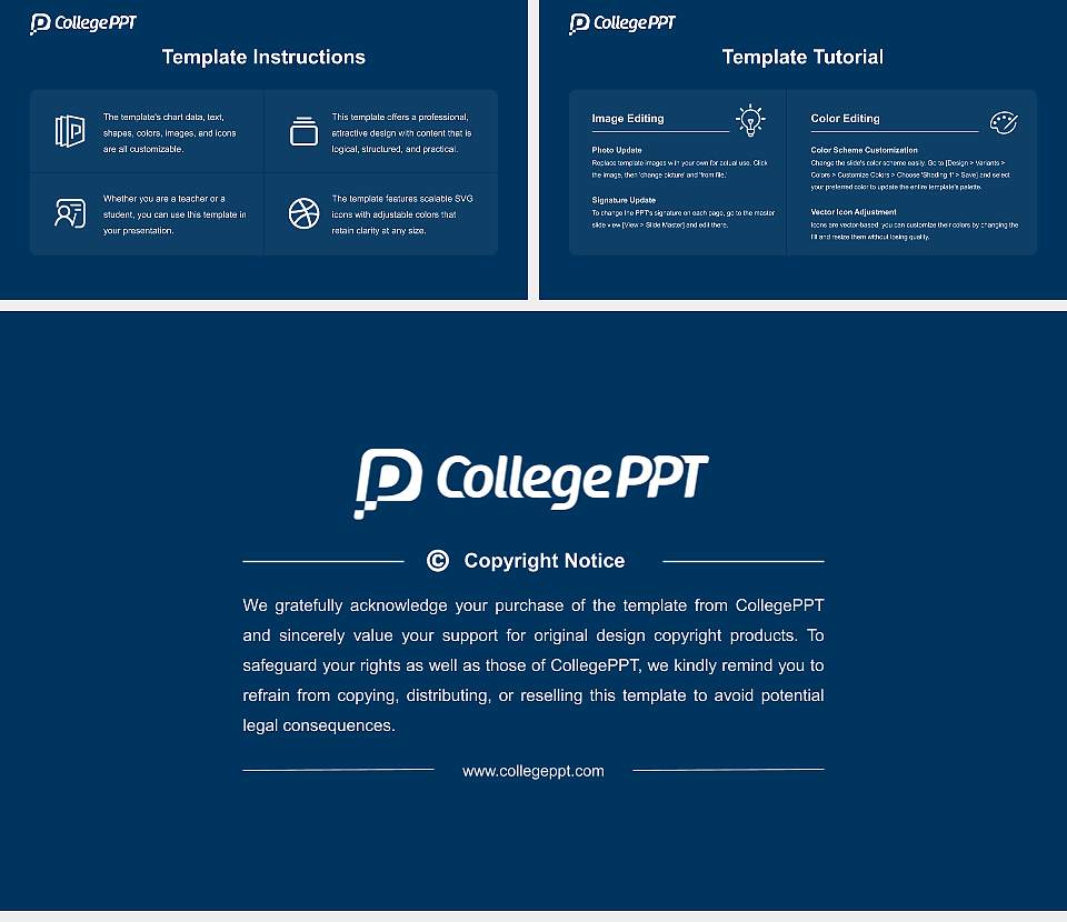 Bethany Global University Course/Courseware Creation PPT Template16:9 ratio PPT effect preview image5