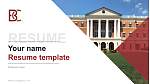 Bridgewater College Resume PPT Template