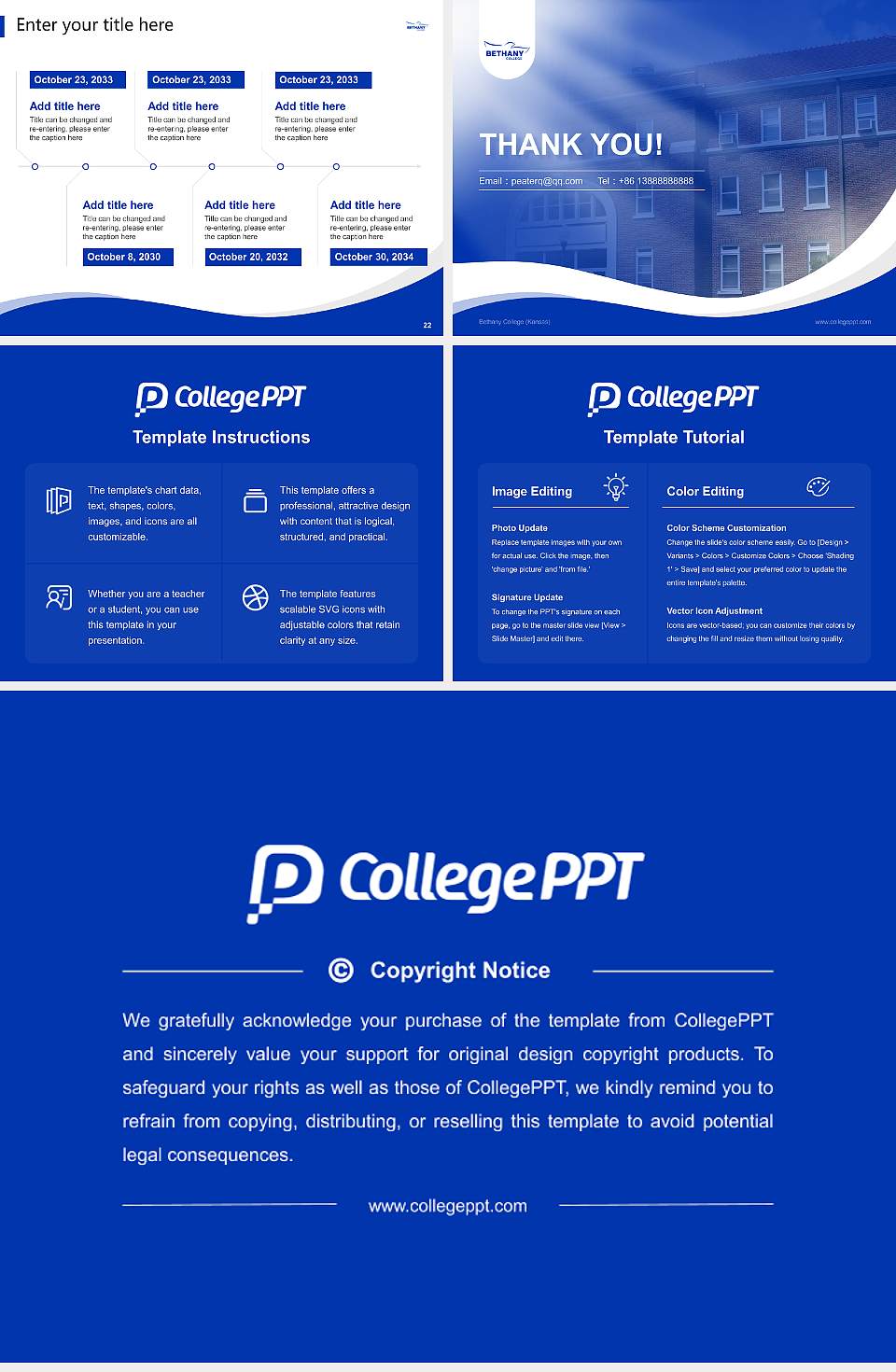 Bethany College (Kansas) Lecture Sharing and Networking Event PPT Template4:3 ratio PPT effect preview image4