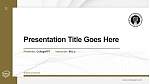 Bryant University Thesis Proposal/Graduation Defense PPT Template