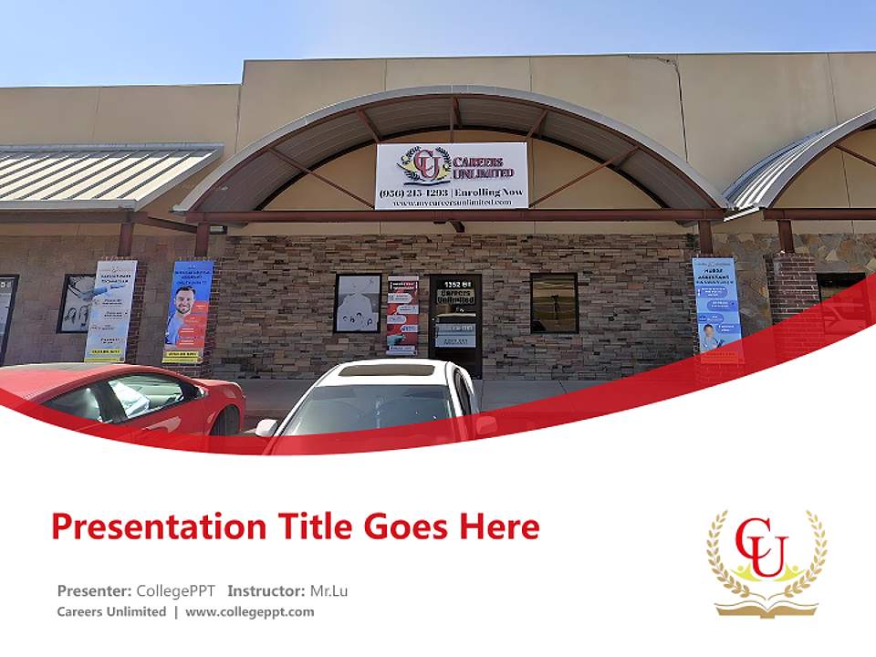 Careers Unlimited Course/Courseware Creation PPT Template4:3 ratio PPT effect preview image5