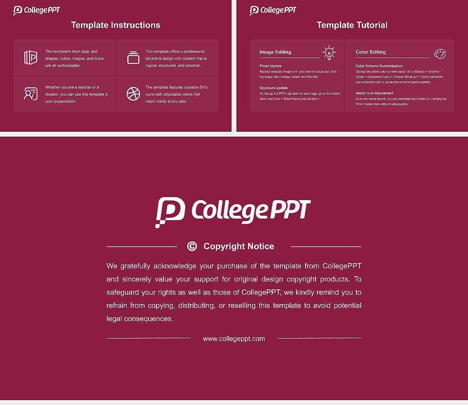Caribbean University-Bayamon Course/Courseware Creation PPT Template16:9 ratio PPT effect preview image5