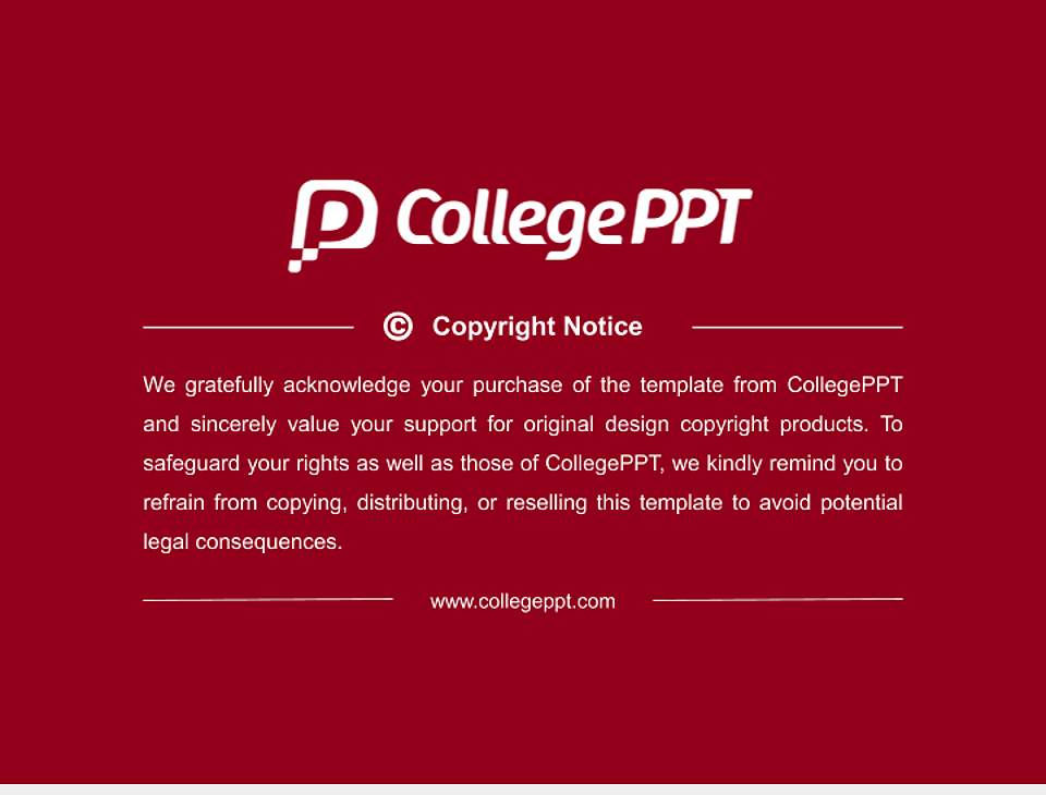Campbellsville University General Purpose PPT Template4:3 ratio PPT effect preview image6