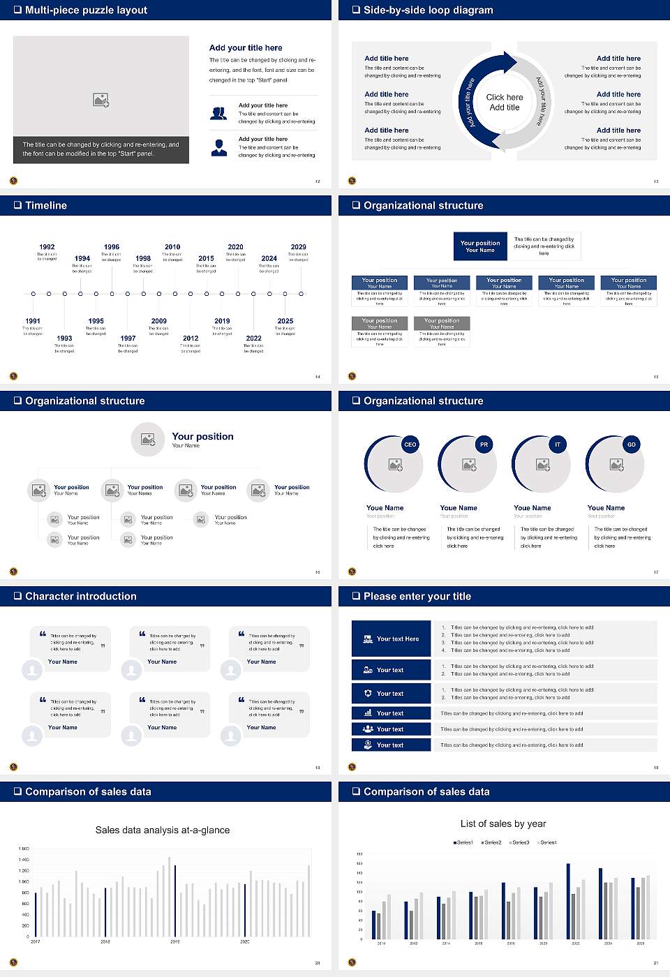 Carolina University General Purpose PPT Template16:9 ratio PPT effect preview image3
