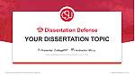California State University-Channel Islands Graduation Thesis Defense PPT Template