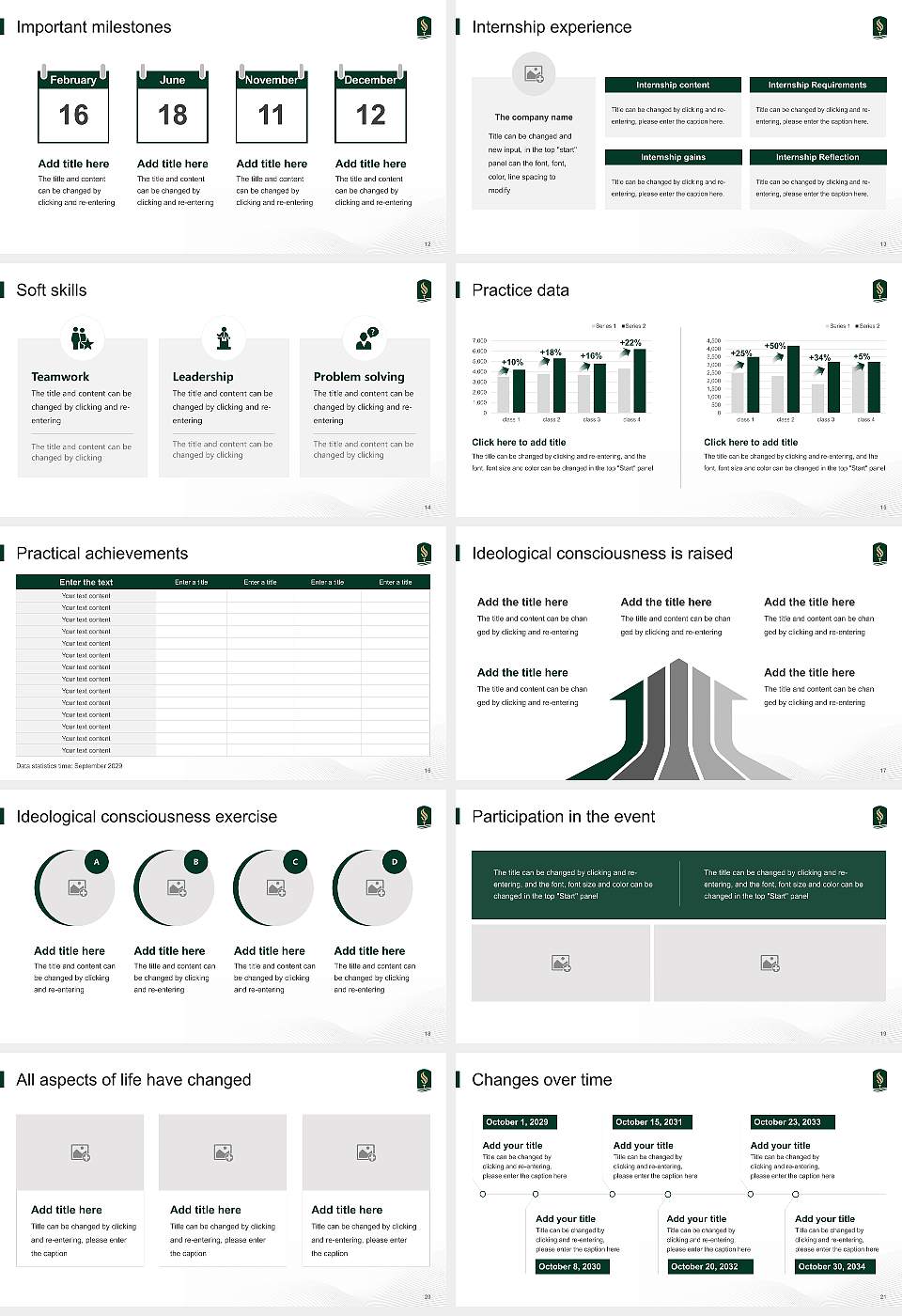 California State University-Sacramento National Scholarship Defense PPT Template16:9 ratio PPT effect preview image3