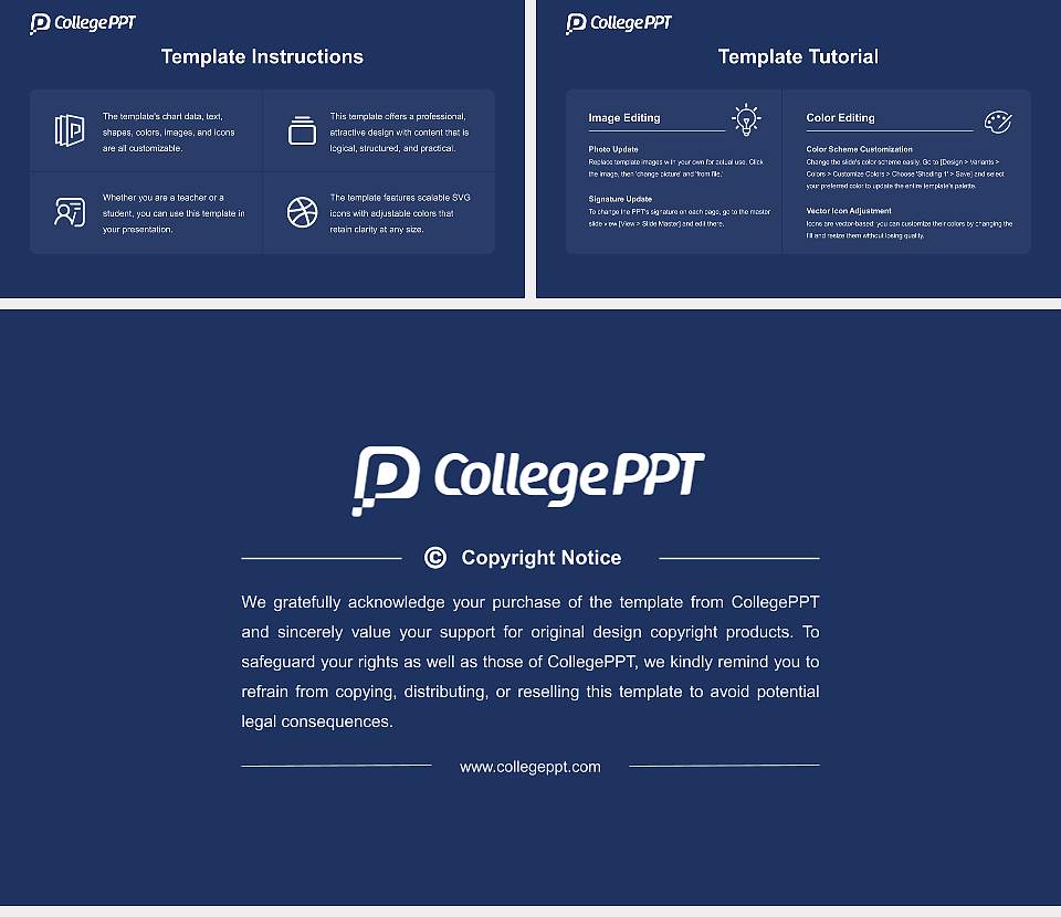 California College San Diego Academic Presentation/Research Findings Report PPT Template16:9 ratio PPT effect preview image5