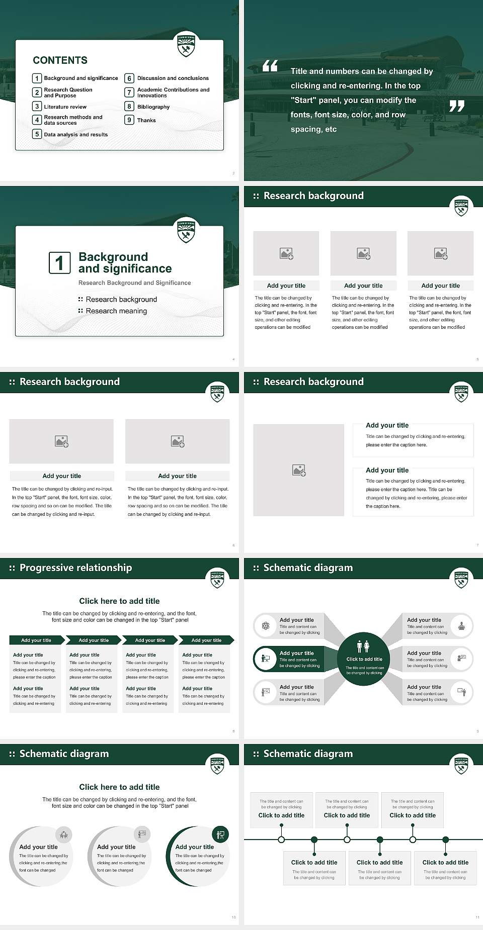 California Polytechnic State University-San Luis Obispo Graduation Thesis Defense PPT Template4:3 ratio PPT effect preview image2