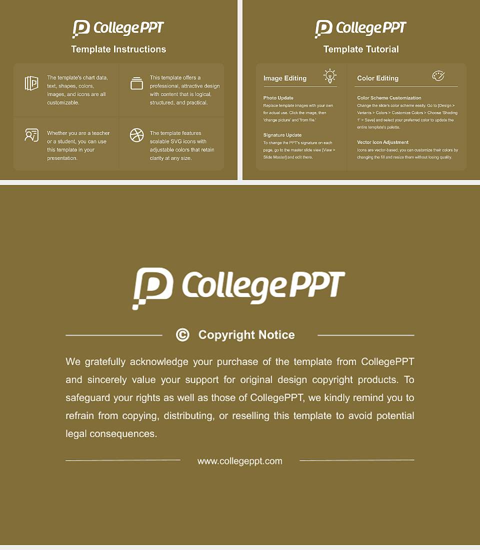 Bryant University Academic Presentation/Research Findings Report PPT Template4:3 ratio PPT effect preview image5