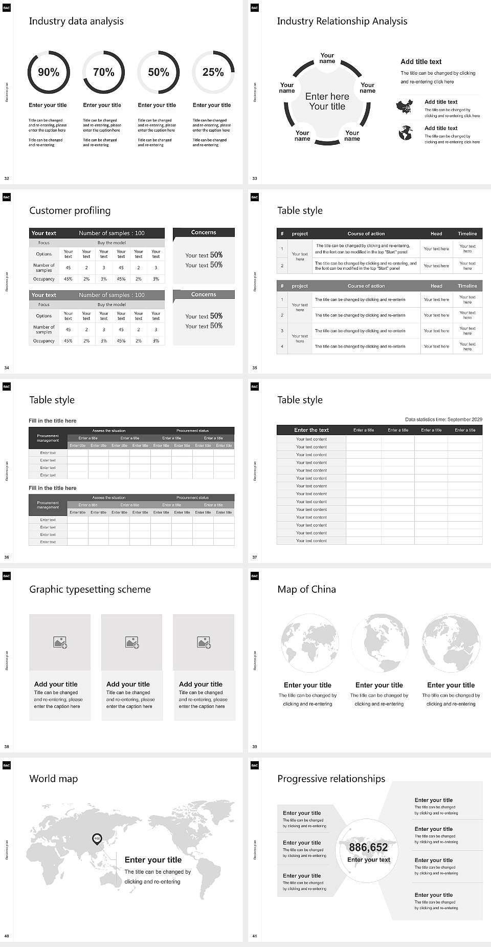 Boston Architectural College Competition/Entrepreneurship Contest PPT Template4:3 ratio PPT effect preview image5