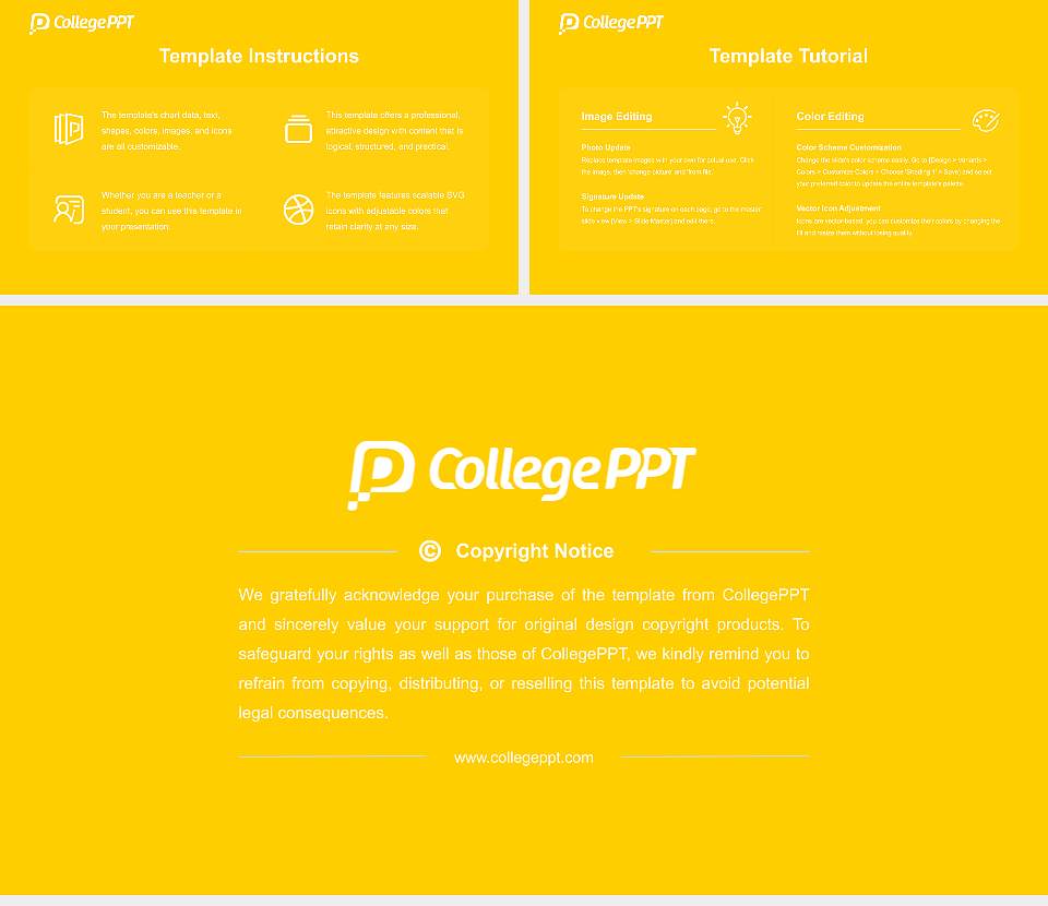 Bowie State University Course/Courseware Creation PPT Template16:9 ratio PPT effect preview image5