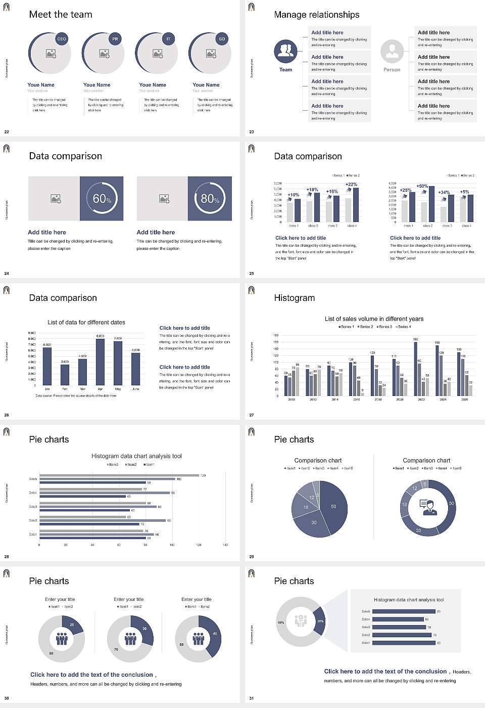 Brenau University Competition/Entrepreneurship Contest PPT Template16:9 ratio PPT effect preview image4