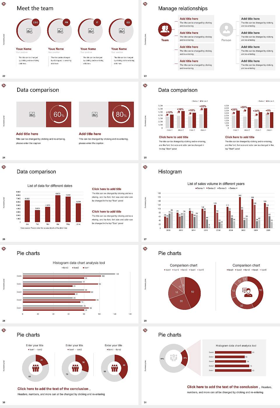 Bethesda University Competition/Entrepreneurship Contest PPT Template16:9 ratio PPT effect preview image4