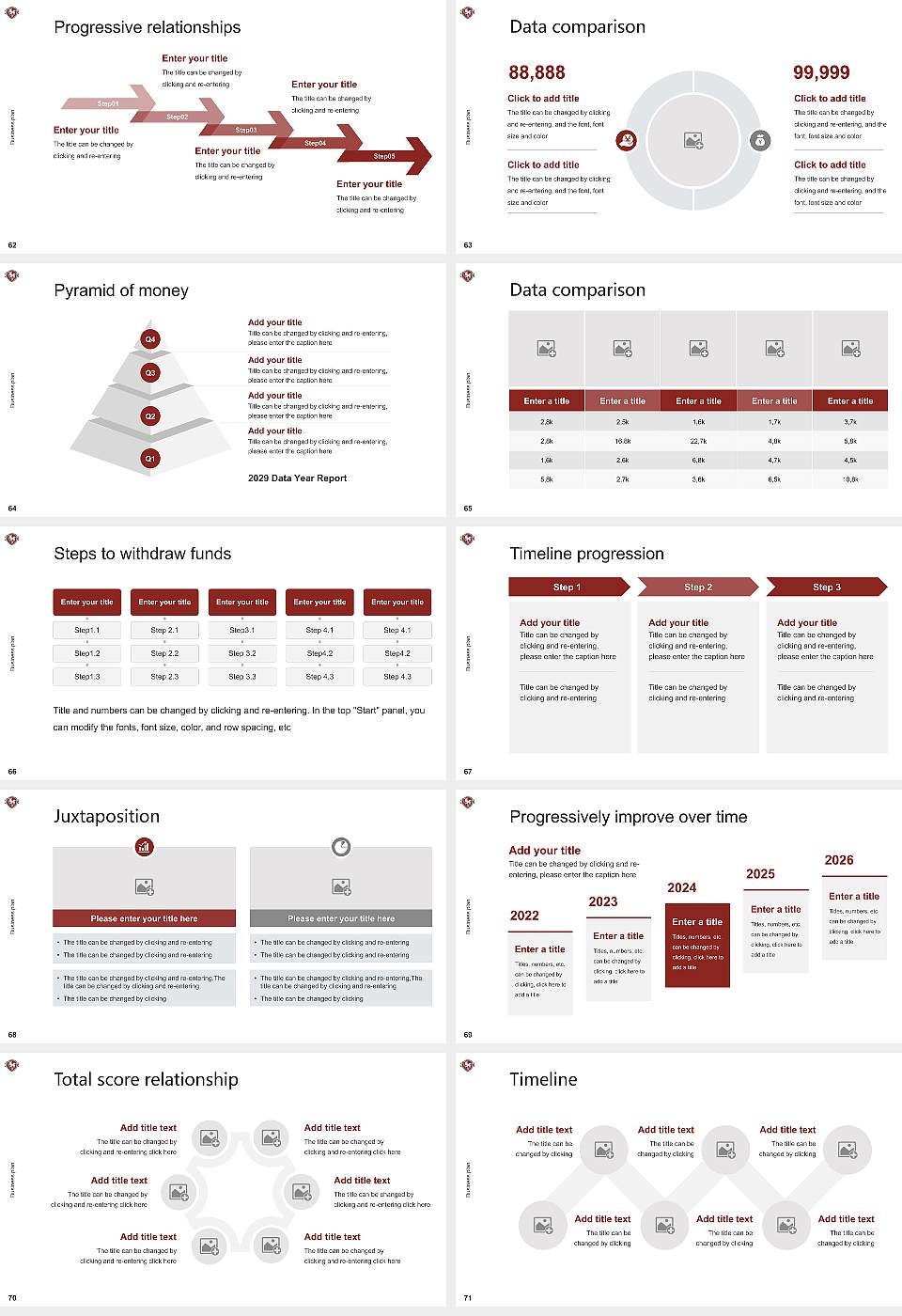 Bethesda University Competition/Entrepreneurship Contest PPT Template16:9 ratio PPT effect preview image8