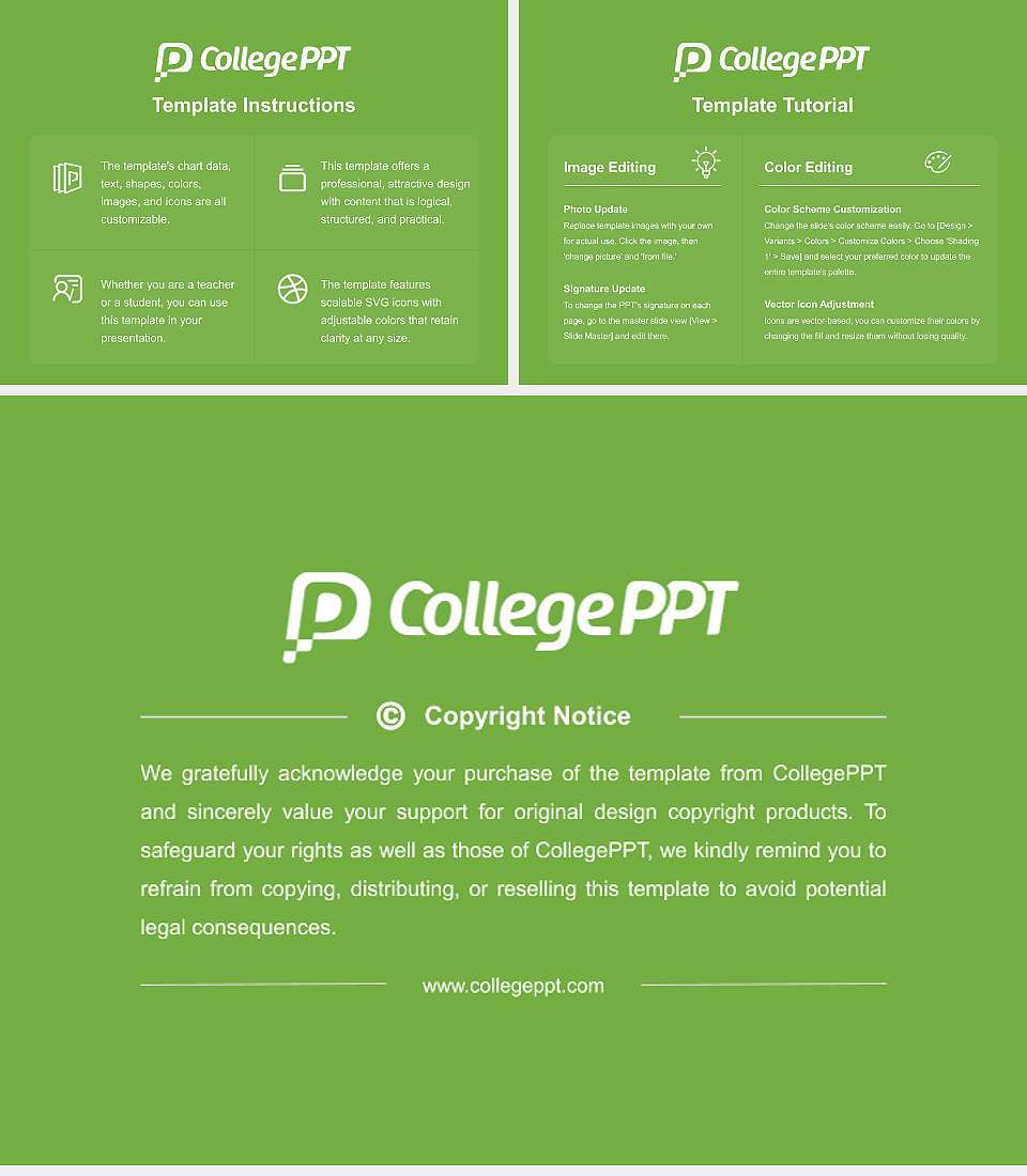 Brookline College-Phoenix Academic Presentation/Research Findings Report PPT Template4:3 ratio PPT effect preview image5