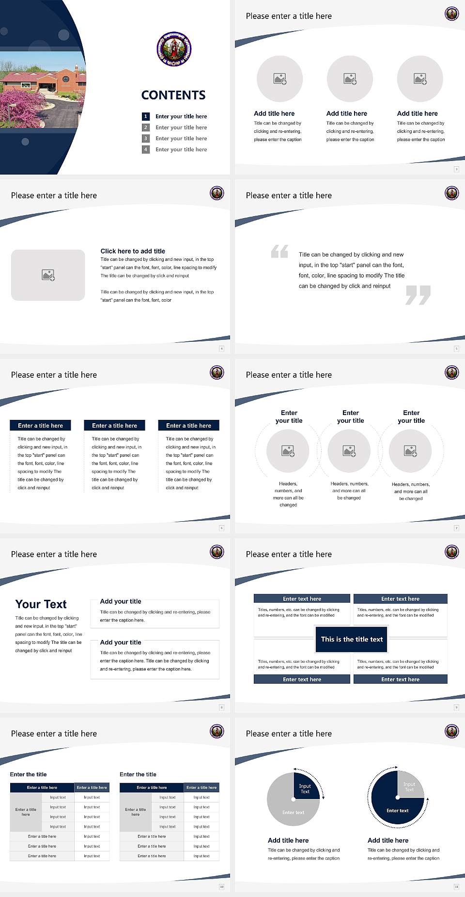 Bethany Lutheran Theological Seminary Course/Courseware Creation PPT Template4:3 ratio PPT effect preview image2