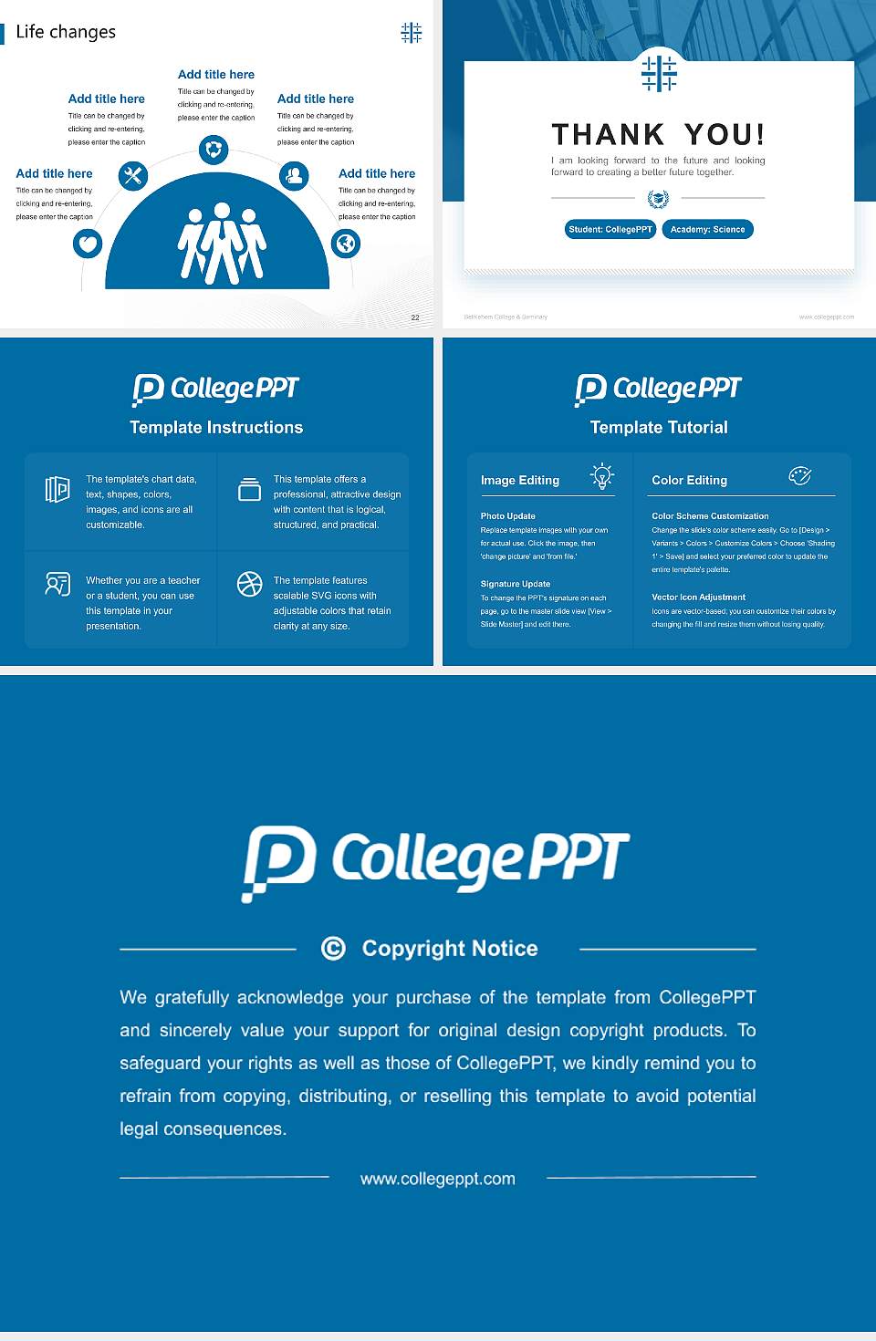 Bethlehem College & Seminary National Scholarship Defense PPT Template4:3 ratio PPT effect preview image4