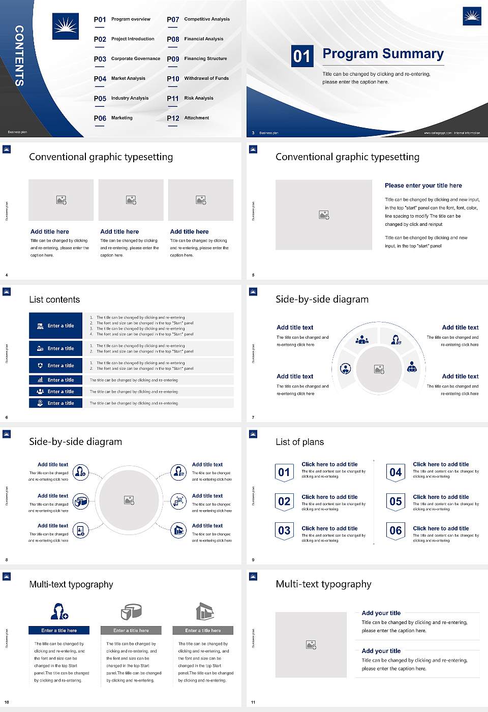 Case Western Reserve University Competition/Entrepreneurship Contest PPT Template16:9 ratio PPT effect preview image2