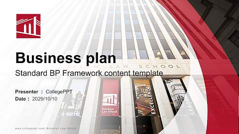 Brooklyn Law School Competition/Entrepreneurship Contest PPT Template