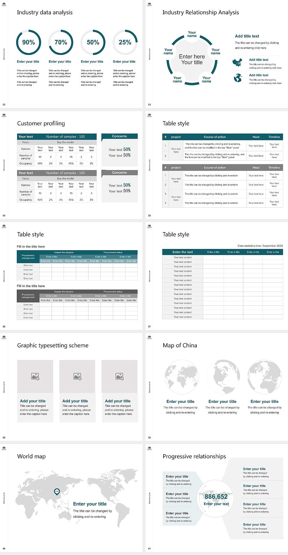 Centre College Competition/Entrepreneurship Contest PPT Template4:3 ratio PPT effect preview image5