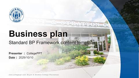 Bryant & Stratton College-Wauwatosa Competition/Entrepreneurship Contest PPT Template