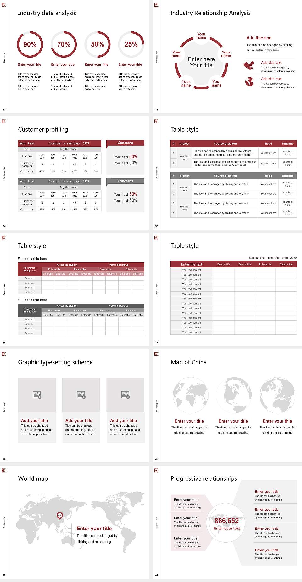 Bridgewater College Competition/Entrepreneurship Contest PPT Template4:3 ratio PPT effect preview image5