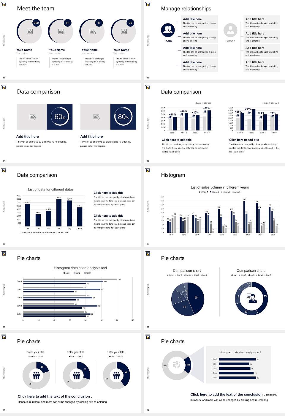 Buena Vista University Competition/Entrepreneurship Contest PPT Template16:9 ratio PPT effect preview image4