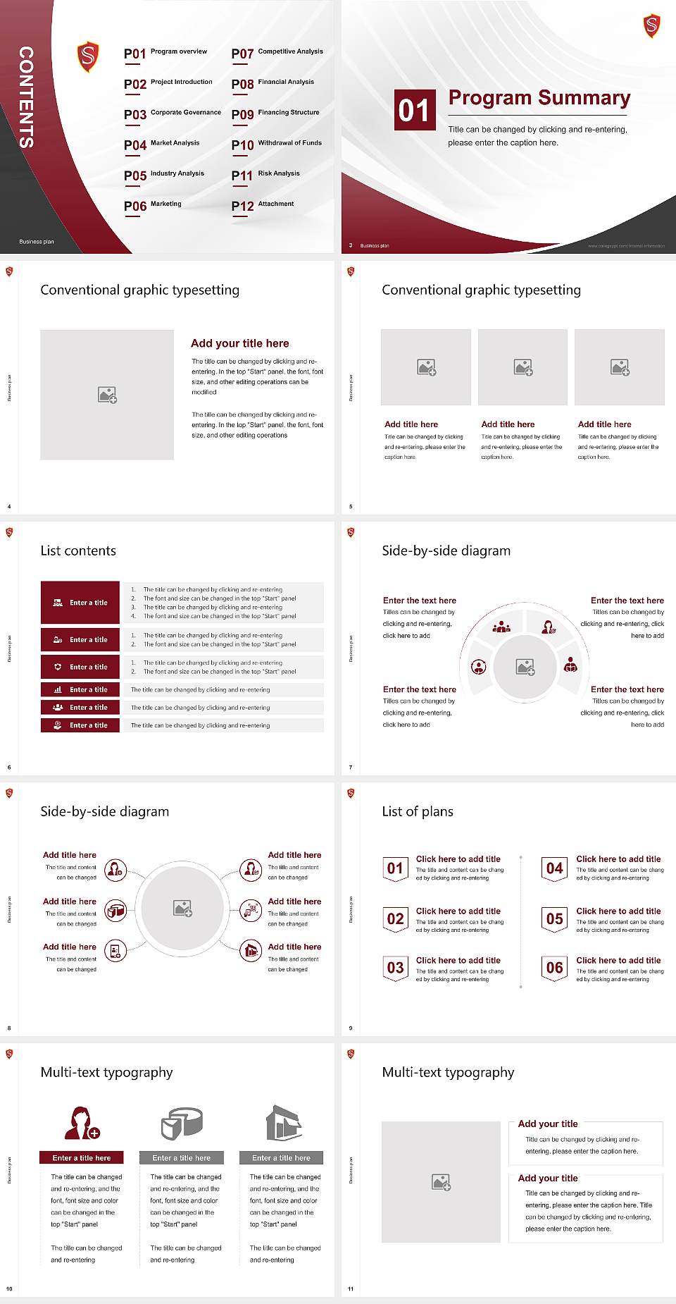 California State University-Stanislaus Competition/Entrepreneurship Contest PPT Template4:3 ratio PPT effect preview image2