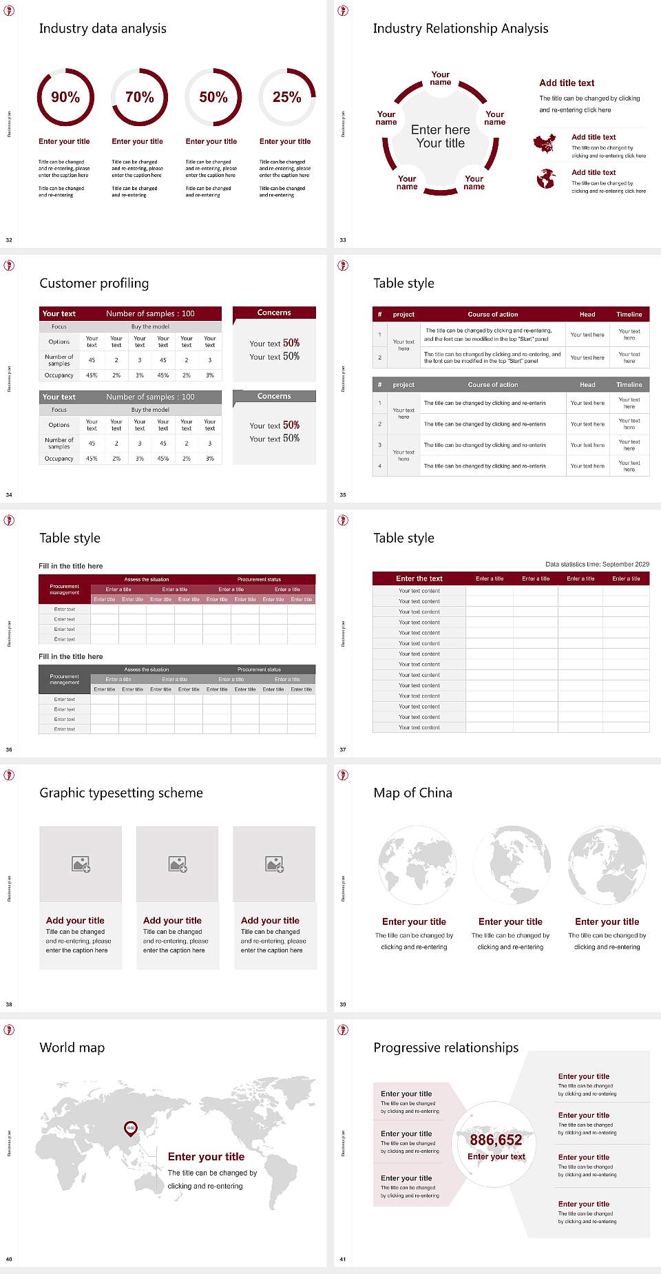 Central Christian College of the Bible Competition/Entrepreneurship Contest PPT Template4:3 ratio PPT effect preview image5
