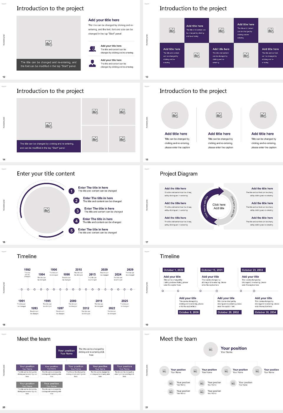 California Lutheran University Competition/Entrepreneurship Contest PPT Template16:9 ratio PPT effect preview image3