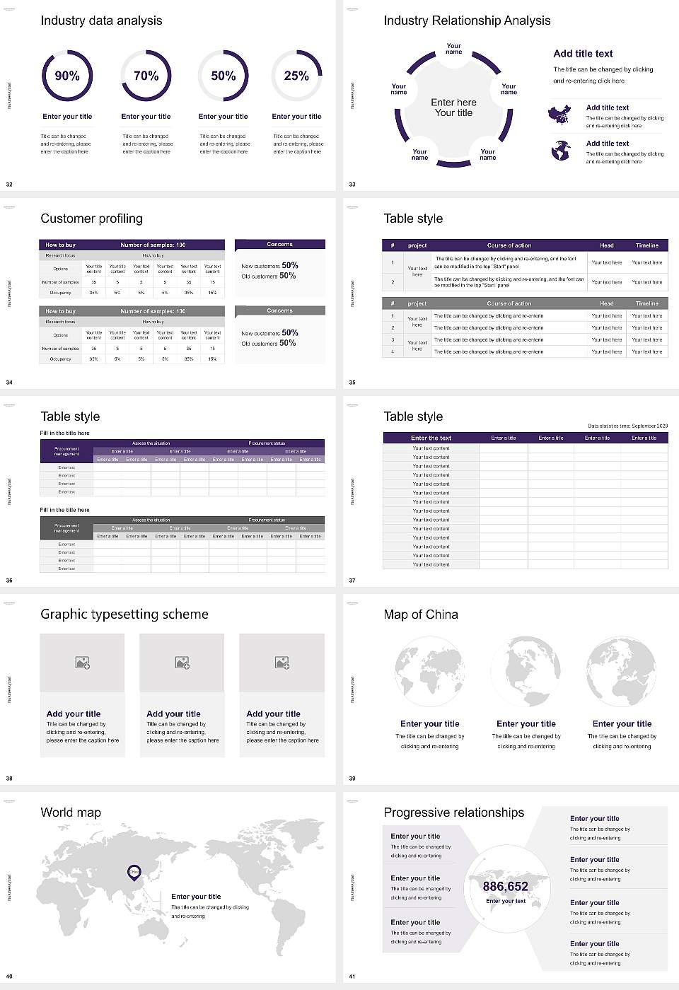 California Lutheran University Competition/Entrepreneurship Contest PPT Template16:9 ratio PPT effect preview image5