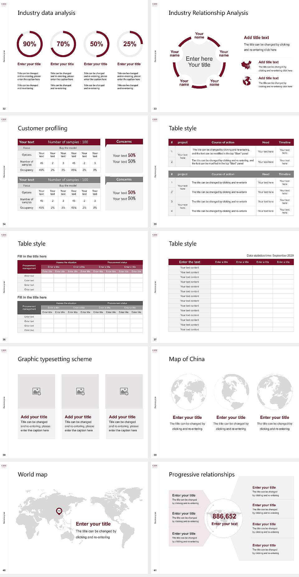 California Health Sciences University Competition/Entrepreneurship Contest PPT Template4:3 ratio PPT effect preview image5