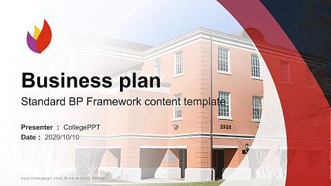 Brite Divinity School Competition/Entrepreneurship Contest PPT Template