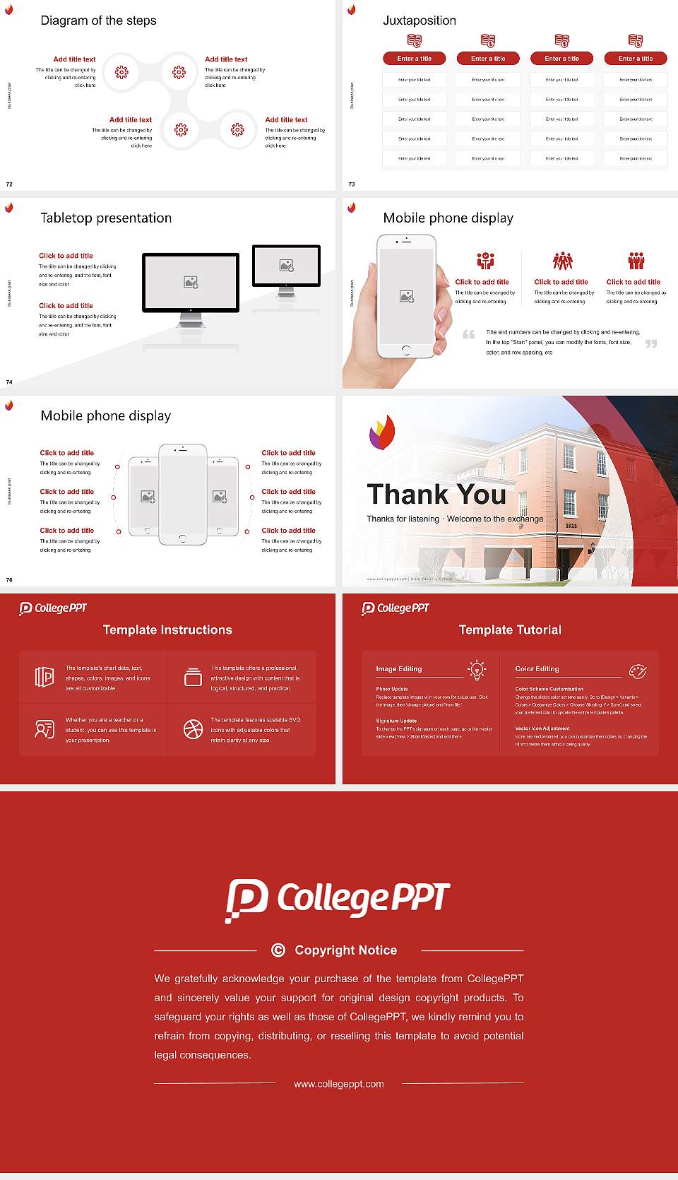 Brite Divinity School Competition/Entrepreneurship Contest PPT Template16:9 ratio PPT effect preview image9